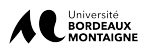 Logo de l'université Bordeaux Montaigne
